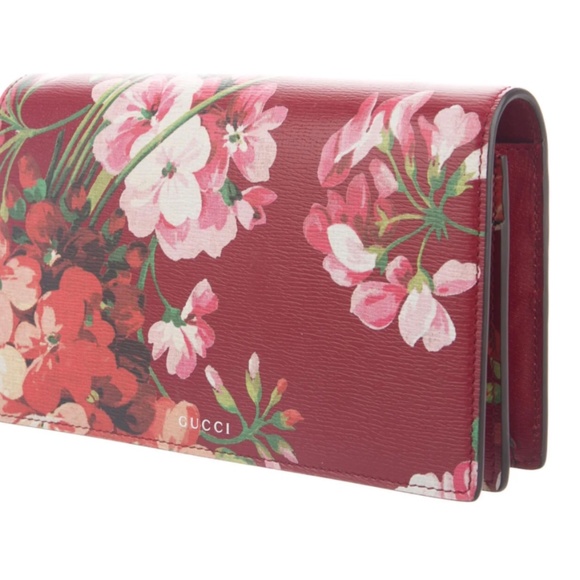 Blooms Print Gucci Clutch - Picture 2 of 4